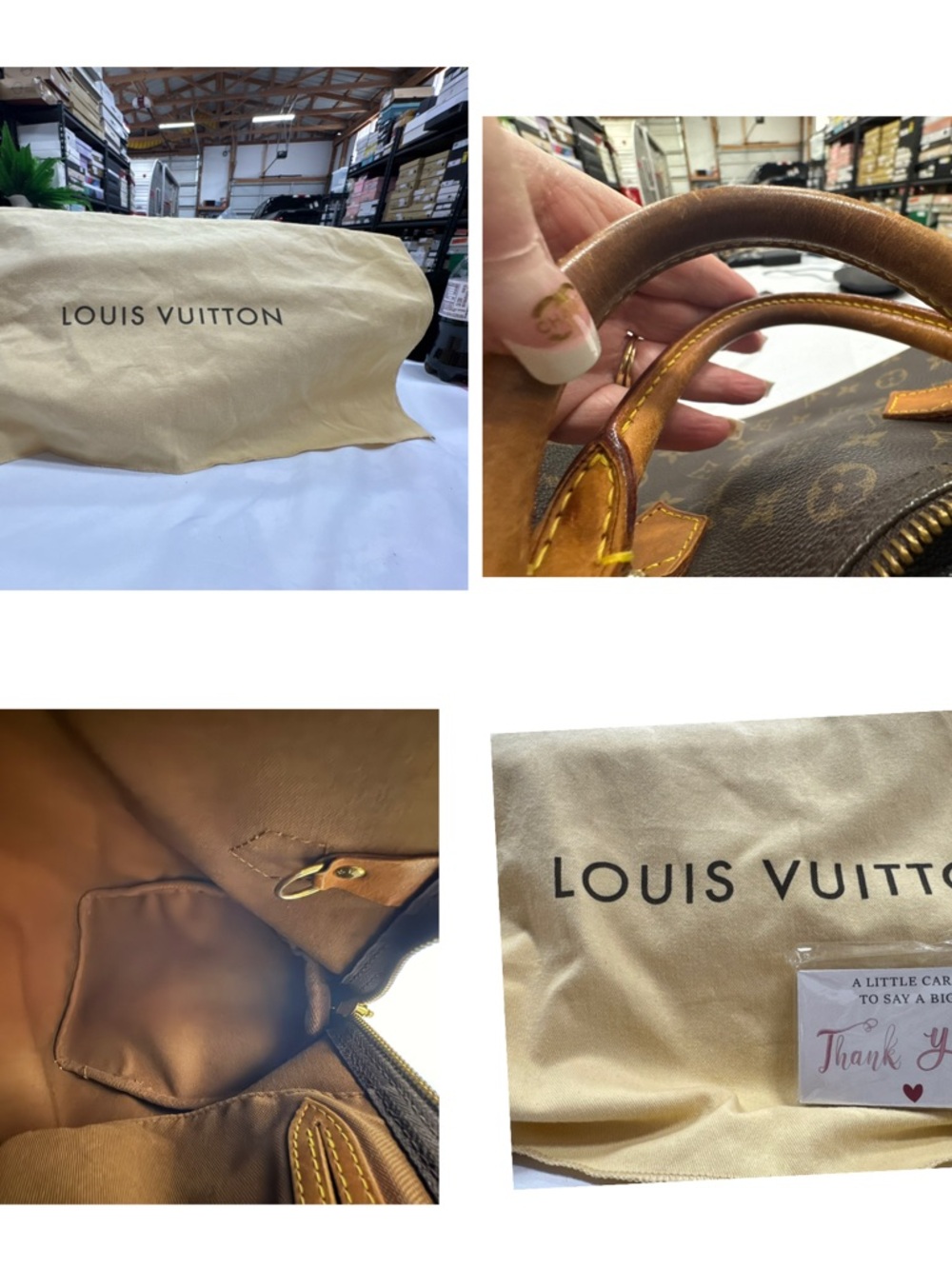 Louis Vuitton Vintage Speedy 25 Leather handbag - Picture 8 of 8
